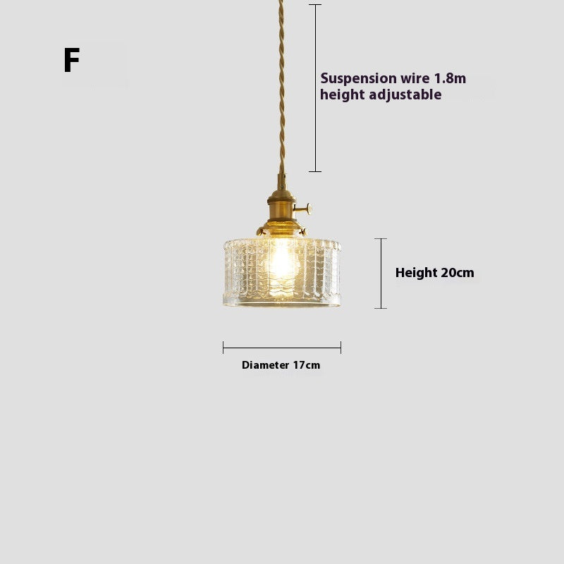 American-Style Colourful Pendant Light