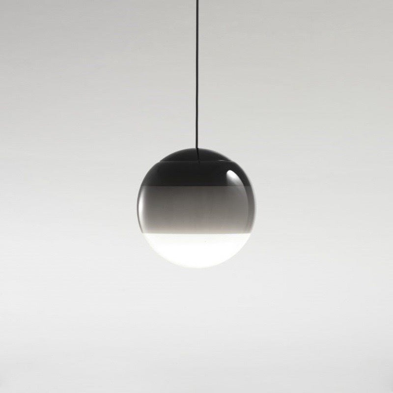 15cm Gradient Glass Pendant Light / Gradient blue / Dia15cm Without Light Source