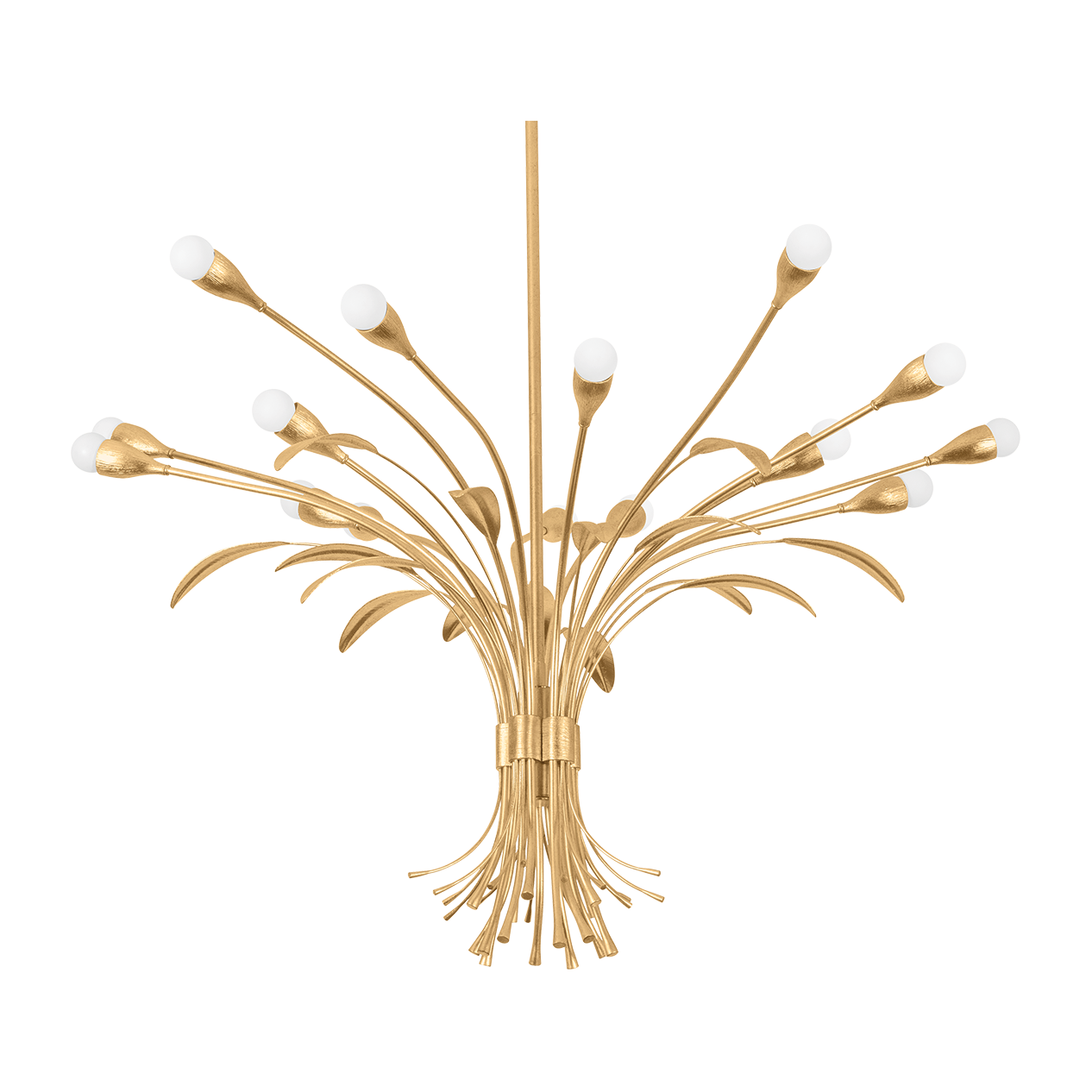Botanical 15-Light Gold Chandelier / Default Title