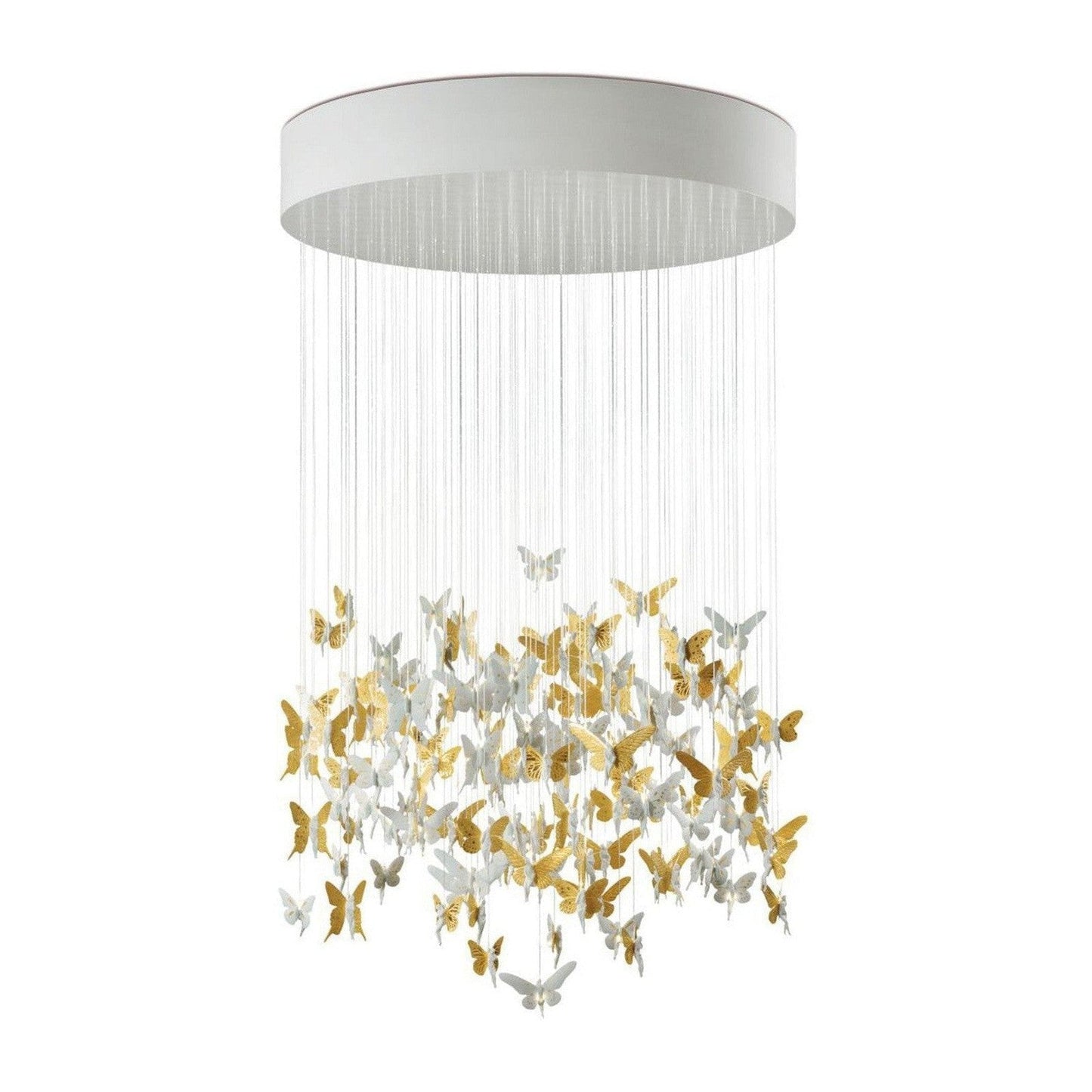 Cascading Porcelain Fairy Chandelier