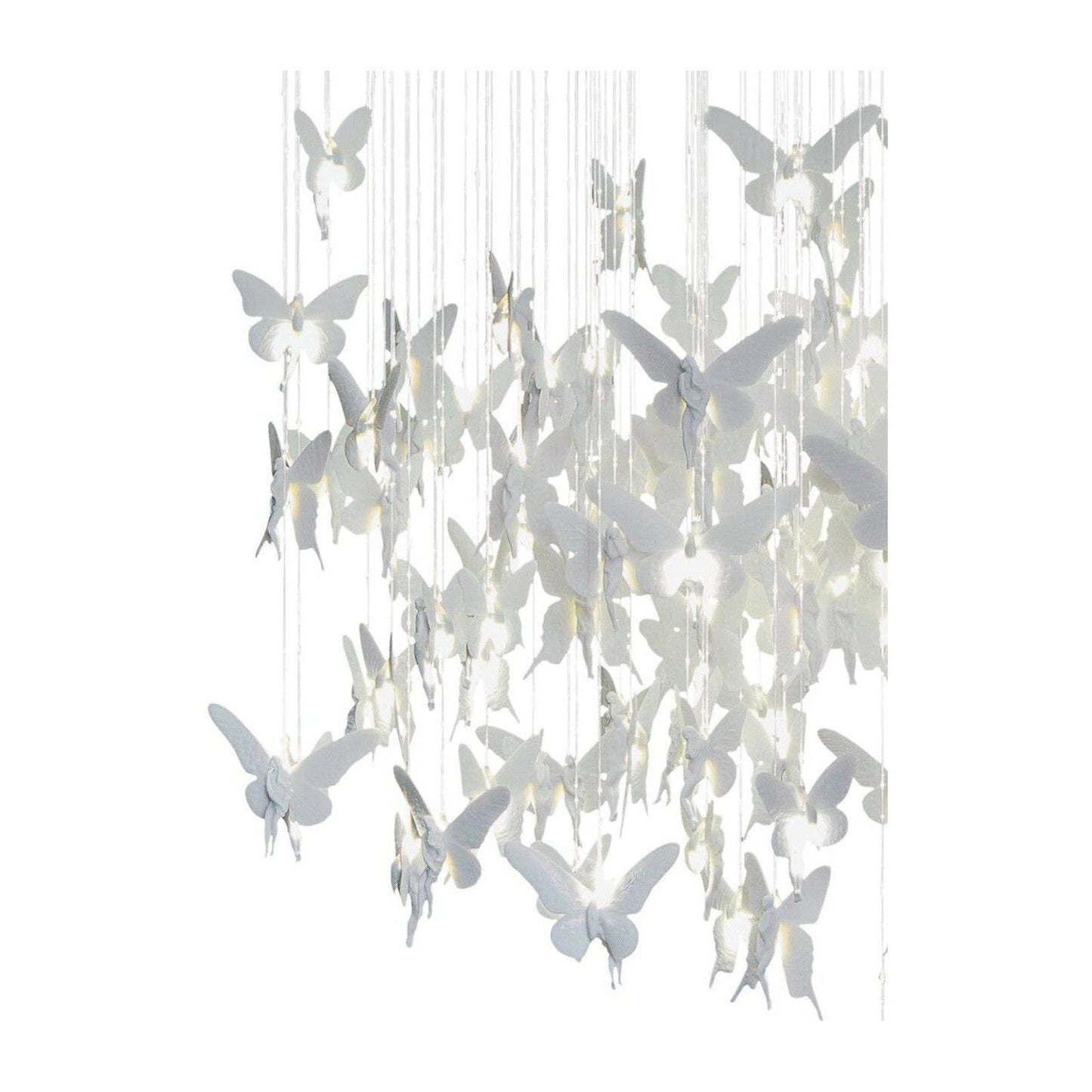 Cascading Porcelain Fairy Chandelier