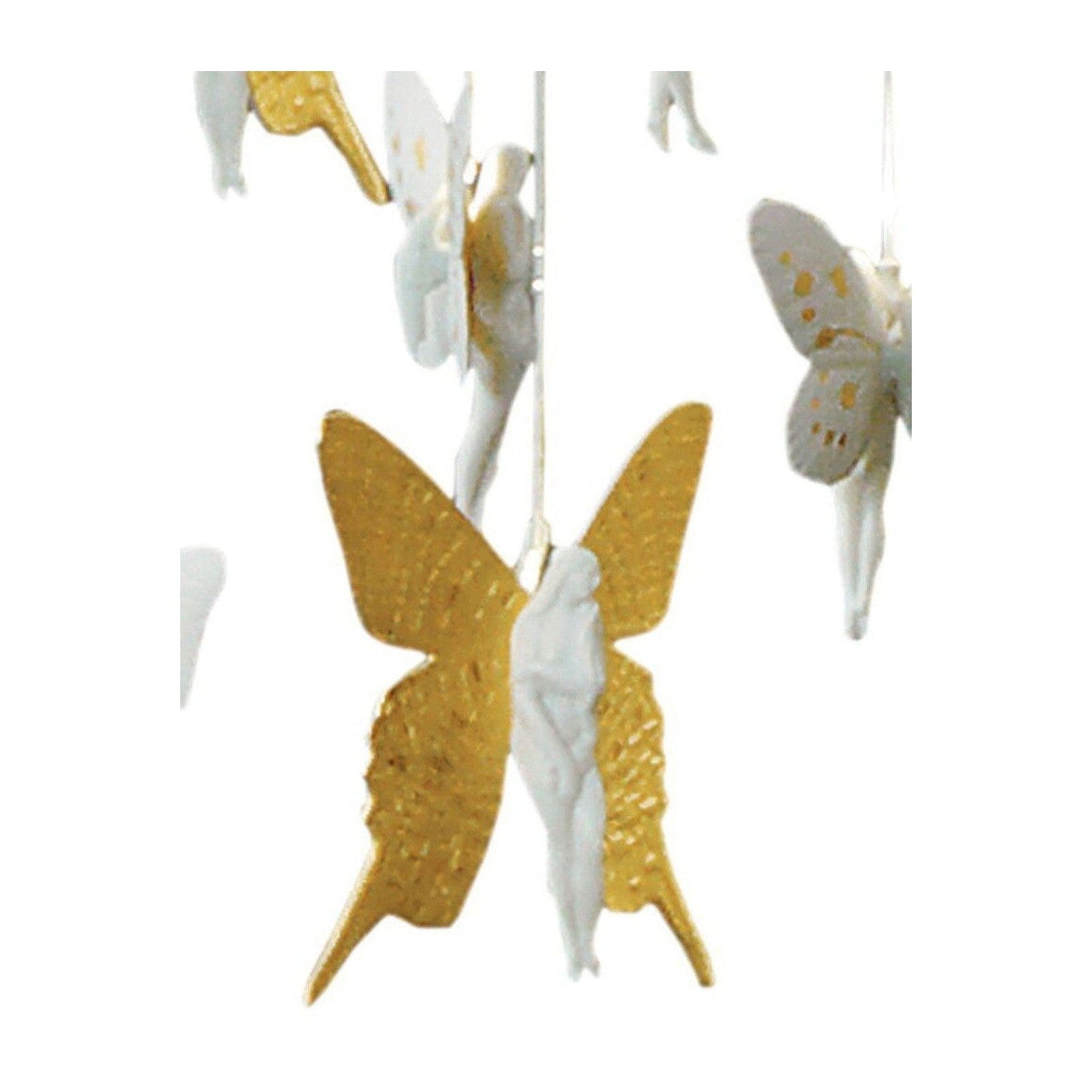 Cascading Porcelain Fairy Chandelier