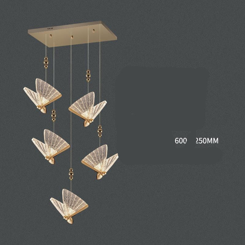 Modern Crystal Fish LED Chandelier / 3first 18W / Transparent ice crystal