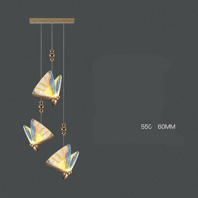 Modern Crystal Fish LED Chandelier / 3first 18W / Beautiful and colorful