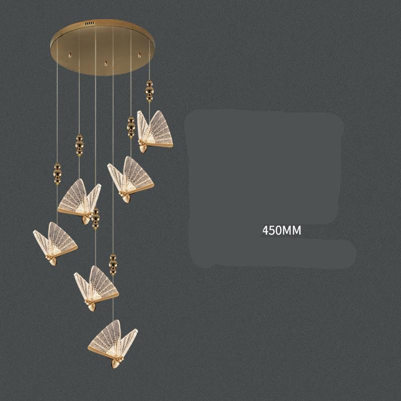 Modern Crystal Fish LED Chandelier / 3first 18W long disc / Transparent ice crystal